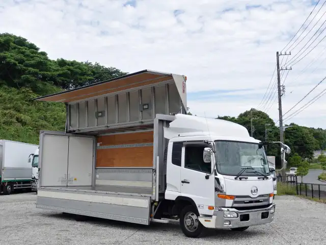 日産UD コンドル 中型/増トン ウイング パワーゲート エアサスの中古トラック画像1