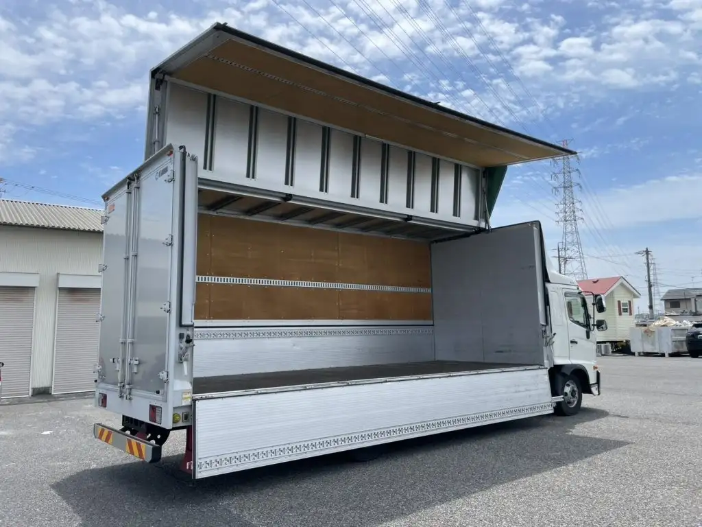 日野 レンジャー 中型/増トン ウイング エアサス ベッドの中古トラック画像7