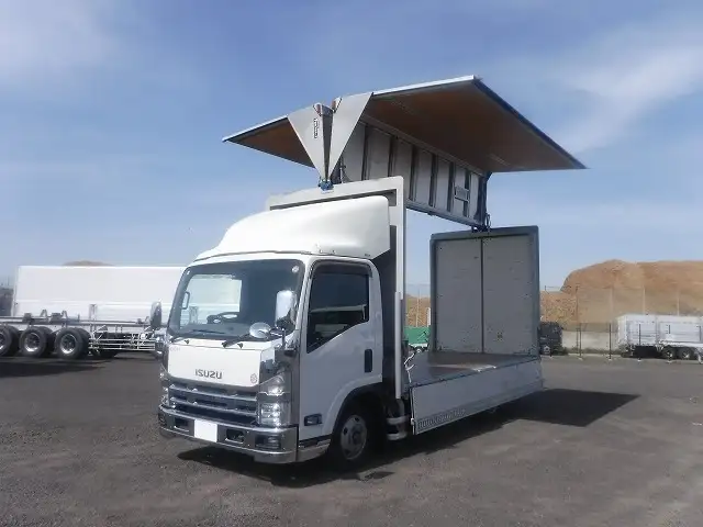いすゞ エルフ 小型 ウイング TKG-NPR85AN H25の中古トラック画像4