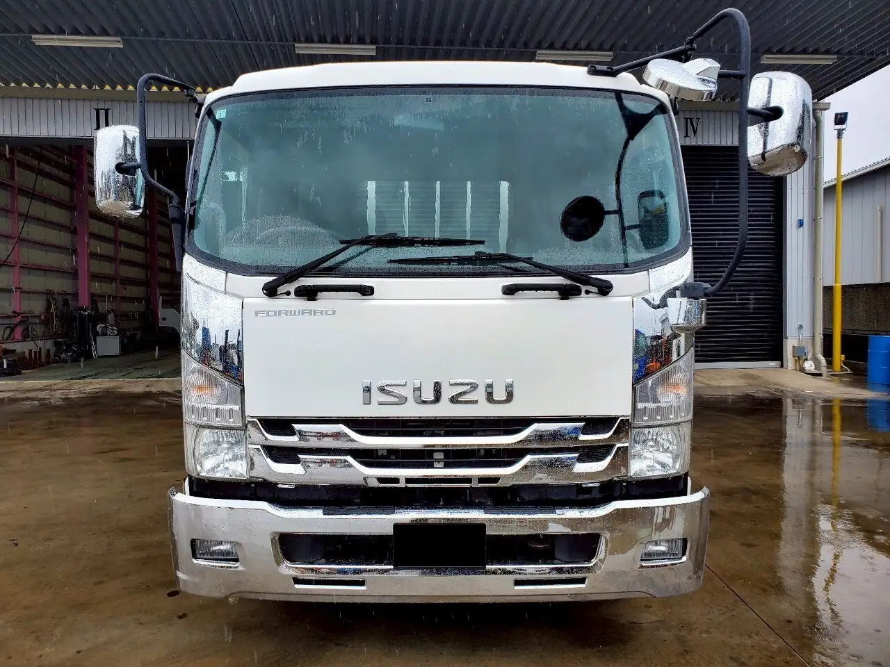いすゞ フォワード 中型/増トン 平ボディ ベッド TKG-FRR90S2の中古トラック画像2