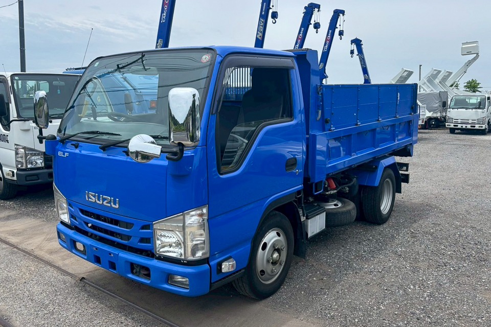 いすゞ エルフ 小型 ダンプ Lゲート 2PG-NKS88AN の中古トラック【車両No.190076】