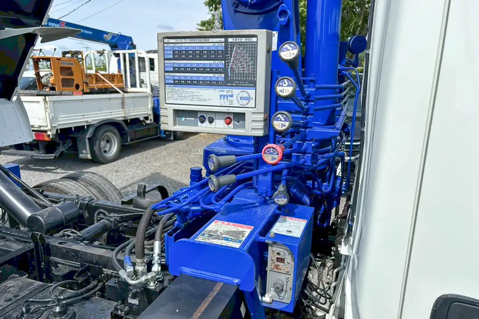 日野 デュトロ 小型 ダンプ クレーン付き TKG-XZU620Tの中古トラック画像8
