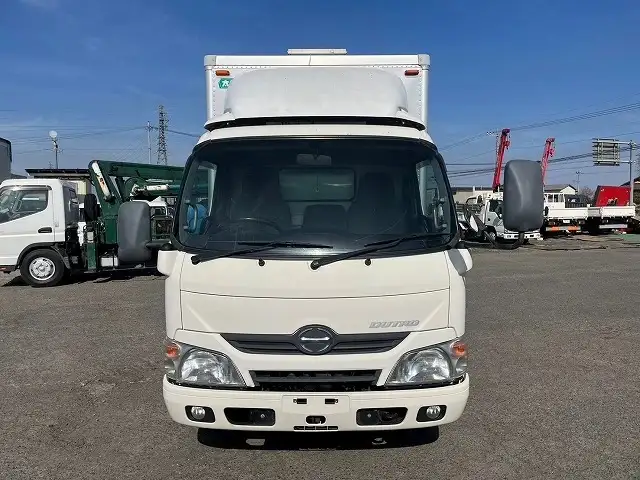 日野 デュトロ 小型 アルミバン パワーゲート サイドドアの中古トラック画像2