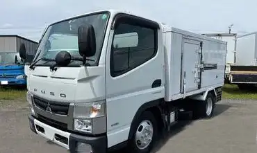 三菱 キャンター 小型 冷凍冷蔵 中温 サイドドアの中古トラック画像1