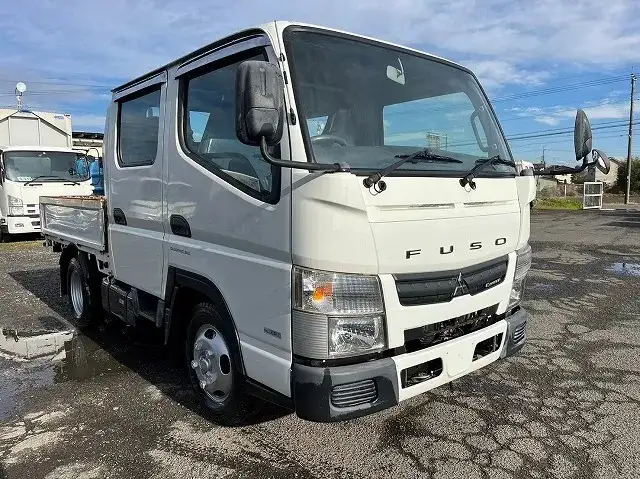 三菱 キャンター 小型 平ボディ Wキャブ TKG-FBA20 の中古トラック【車両No.190028】