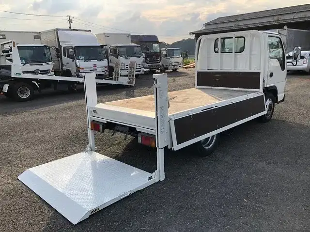 いすゞ エルフ 小型 平ボディ パワーゲート BKG-NHS85Aの中古トラック画像6