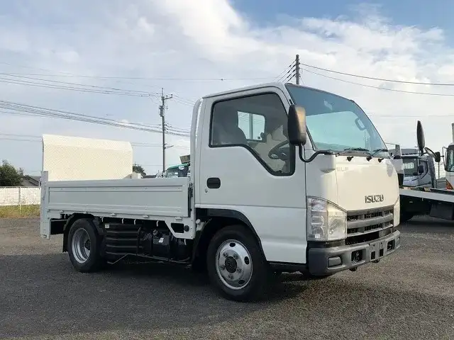 いすゞ エルフ 小型 平ボディ パワーゲート BKG-NHS85A の中古トラック【車両No.190025】