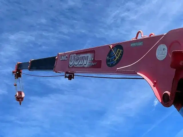 日野 デュトロ 小型 クレーン付 床鉄板 3段の中古トラック画像6