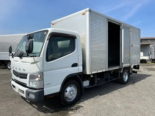 三菱 キャンター 小型 アルミバン パワーゲート サイドドア の中古トラック【車両No.190015】