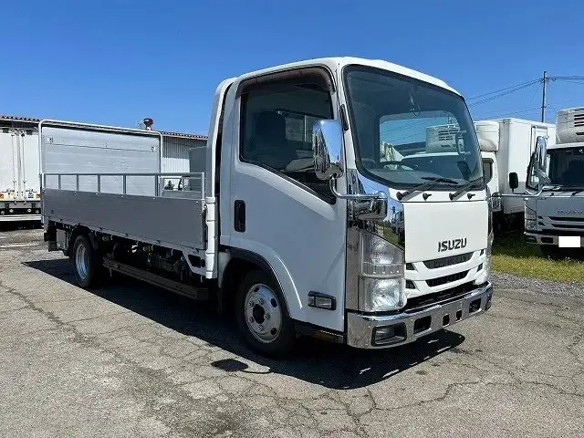 いすゞ エルフ 小型 平ボディ パワーゲート アルミブロック の中古トラック【車両No.190008】