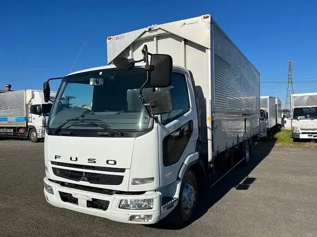 三菱 ファイター 中型/増トン ウイング パワーゲート 3枚観音 の中古トラック【車両No.190026】
