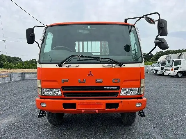 三菱 ファイター 中型/増トン 平ボディ アルミブロック ベッドの中古トラック画像2