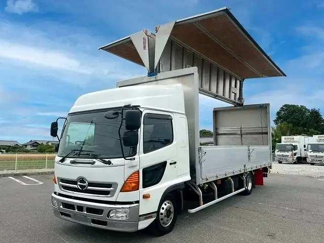 日野 レンジャー 中型/増トン ウイング パワーゲート エアサスの中古トラック画像6