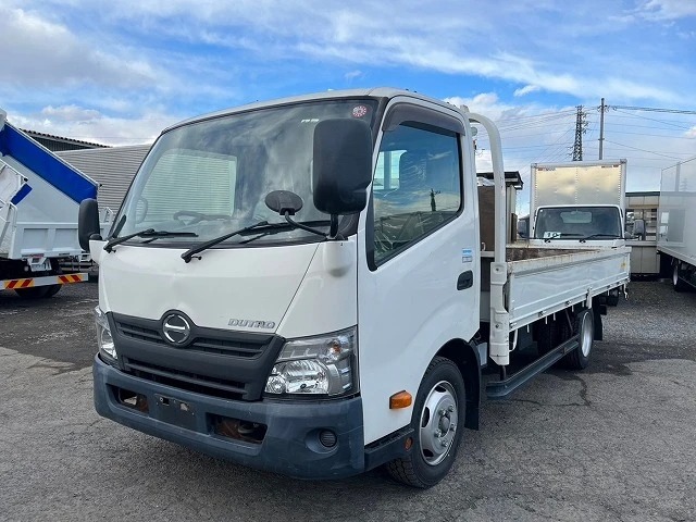 日野 デュトロ 小型 平ボディ パワーゲート TKG-XZU710M の中古トラック【車両No.168587】