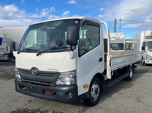 日野 デュトロ 小型 平ボディ パワーゲート TKG-XZU710M の中古トラック【車両No.168587】