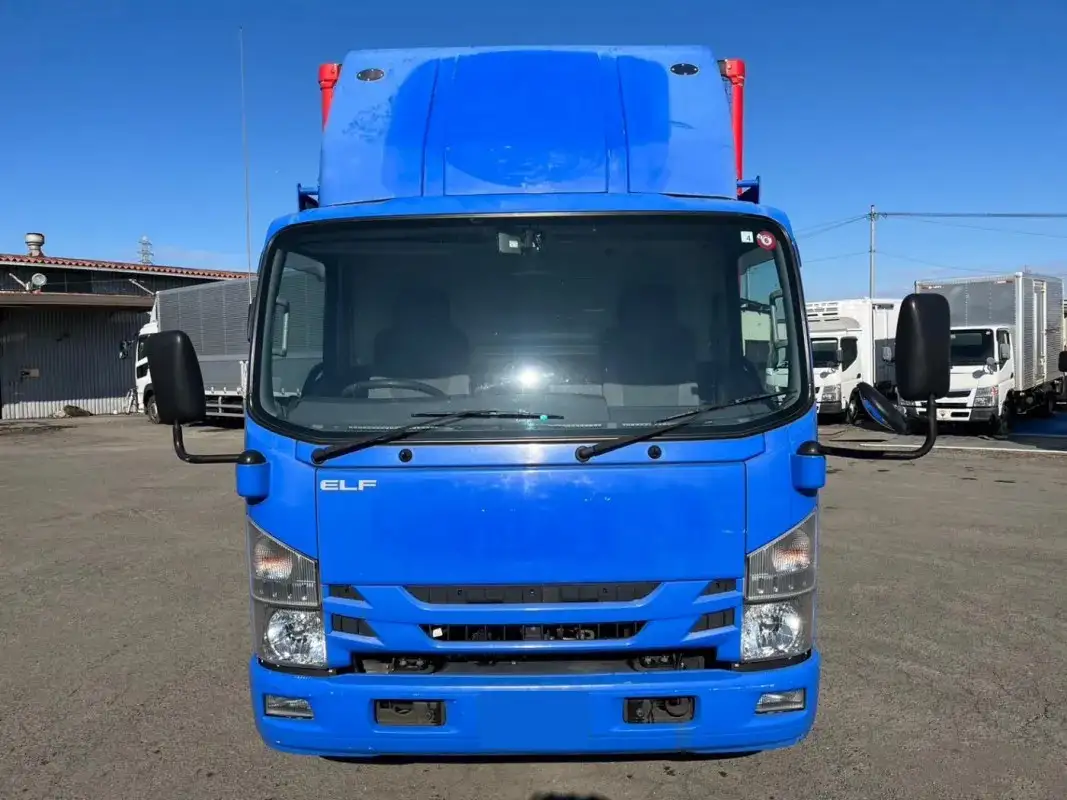 いすゞ エルフ 小型 アルミバン パワーゲート TRG-NPR85ANの中古トラック画像2
