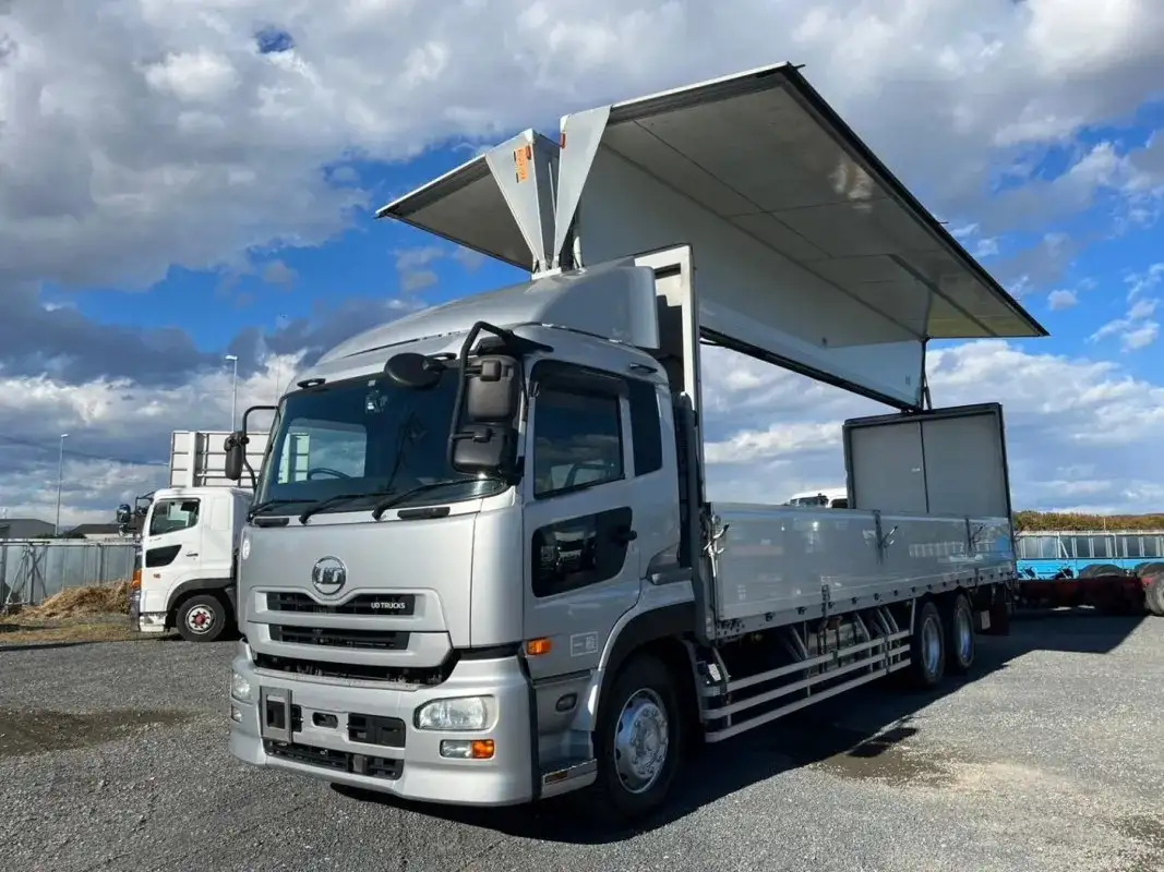 日産UD クオン 大型 ウイング ハイルーフ エアサス の中古トラック【車両No.190379】