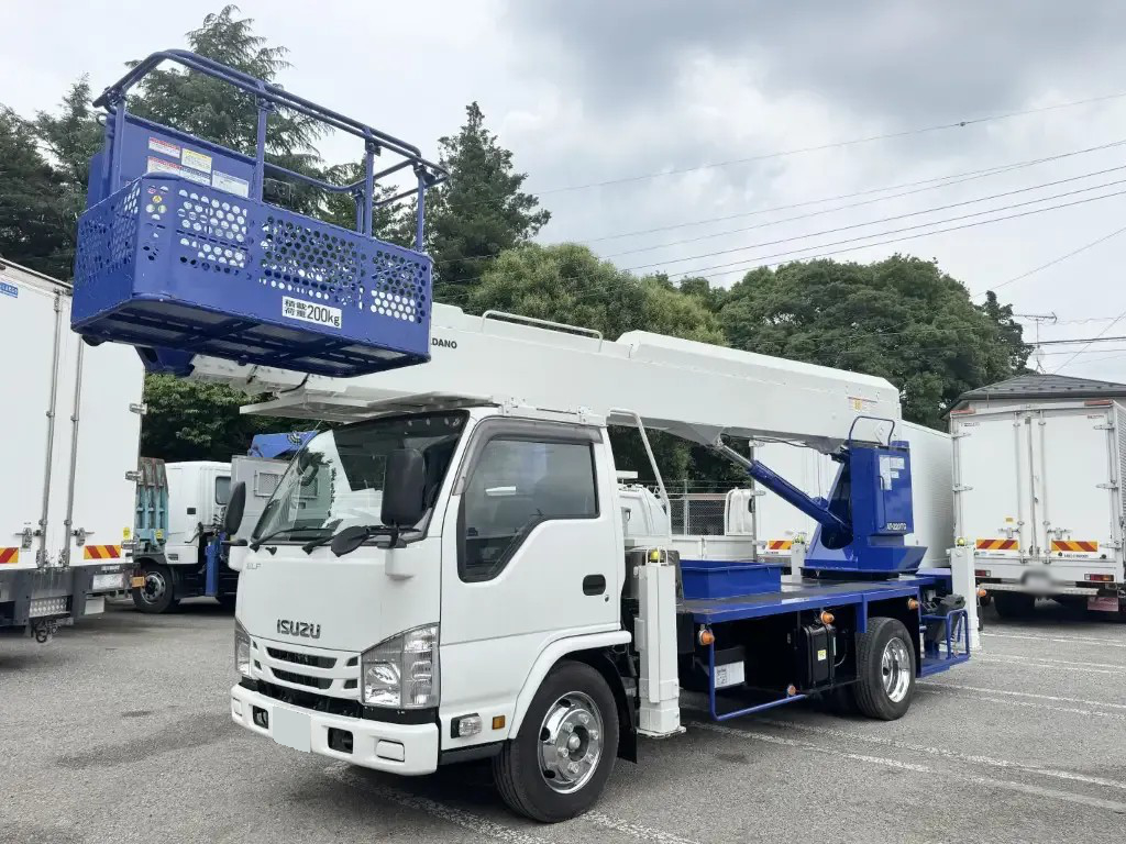 いすゞ エルフ 小型 高所・建柱車 高所作業車 TKG-NKR85YN の中古トラック【車両No.183928】