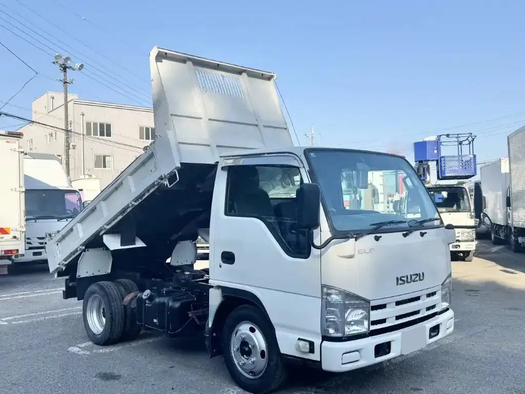 いすゞ エルフ 小型 ダンプ 強化 コボレーンの中古トラック画像2