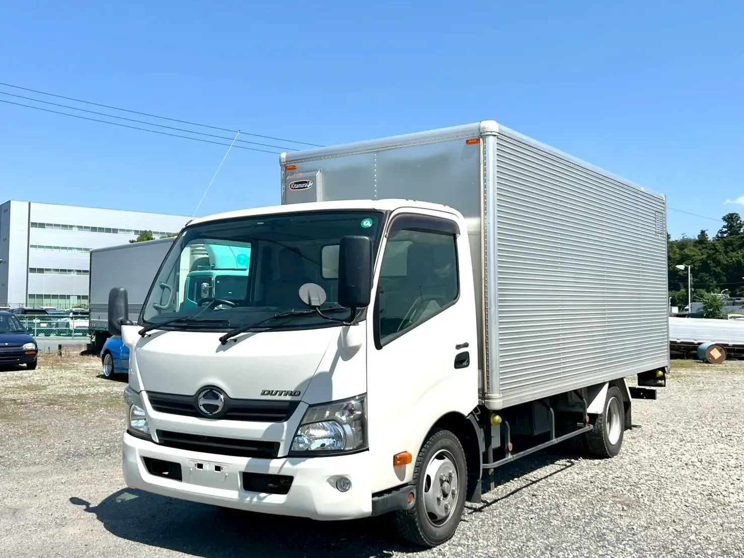 日野 デュトロ 小型 アルミバン パワーゲート サイドドア の中古トラック【車両No.190057】