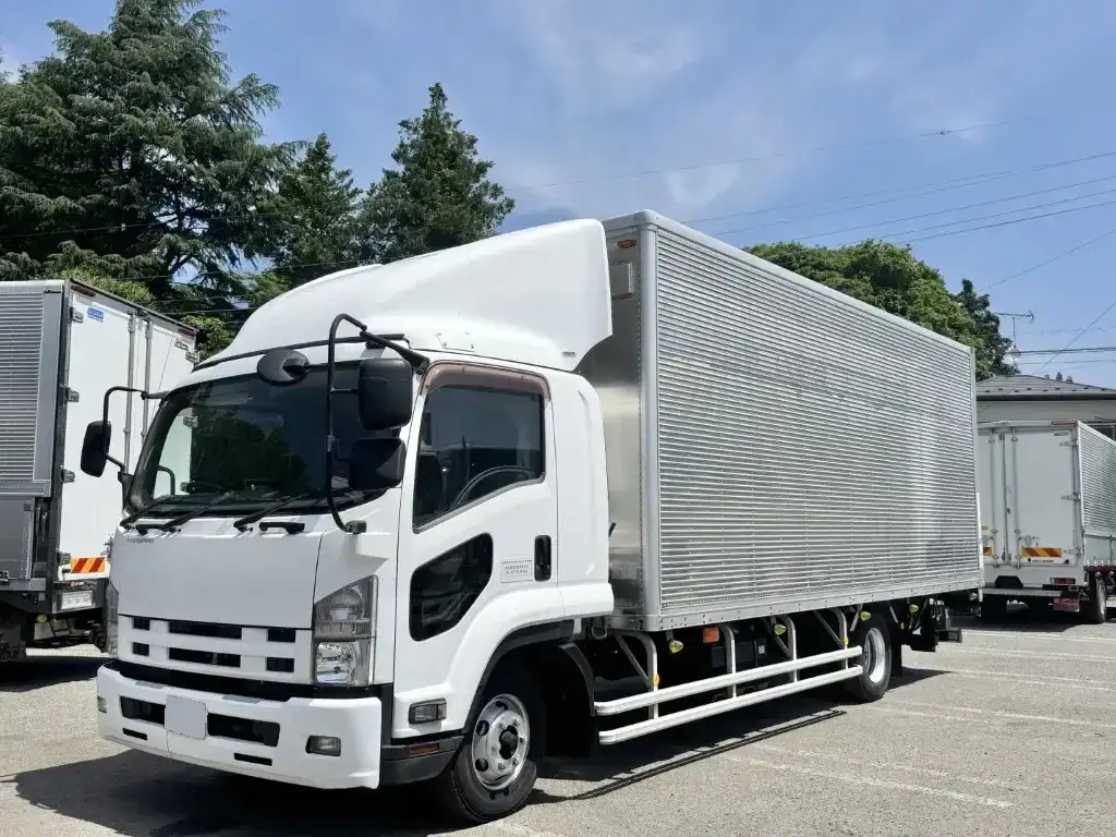いすゞ フォワード 中型/増トン アルミバン パワーゲート エアサス の中古トラック【車両No.190177】