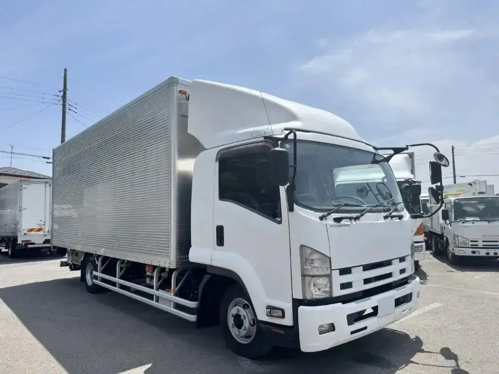 いすゞ フォワード 中型/増トン アルミバン パワーゲート エアサスの中古トラック画像2