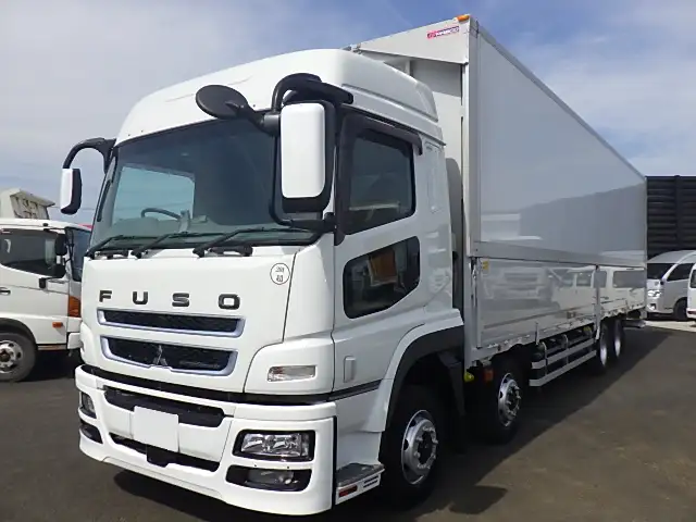 三菱 スーパーグレート 大型 ウイング パワーゲート エアサス の中古トラック【車両No.190278】