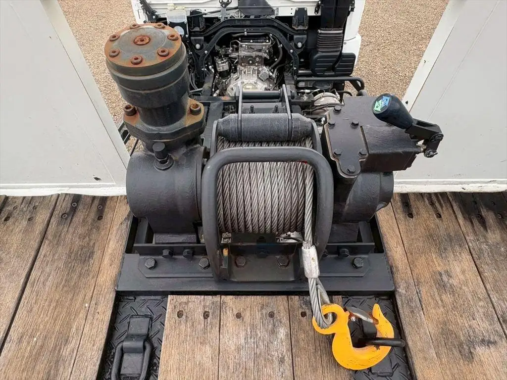 三菱 ファイター 中型/増トン 車両重機運搬 ラジコン ウインチの中古トラック画像8