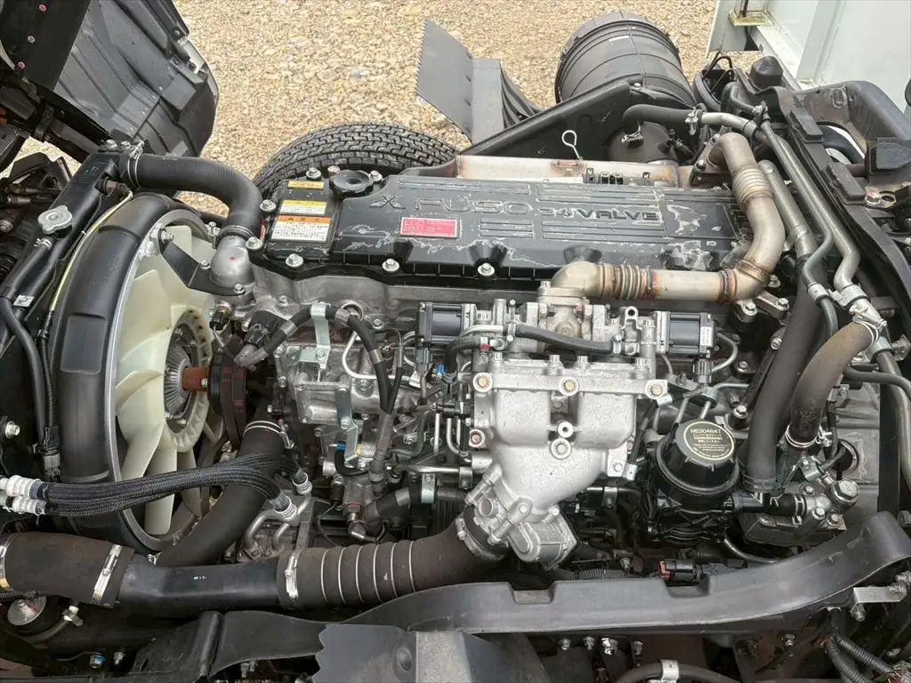 三菱 ファイター 中型/増トン 車両重機運搬 ラジコン ウインチの中古トラック画像20