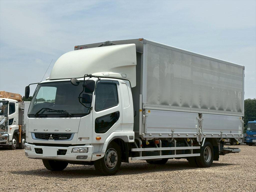 三菱 ファイター 中型/増トン ウイング パワーゲート ベッド の中古トラック【車両No.186910】