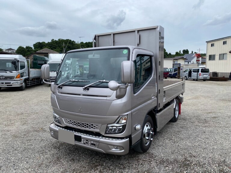 三菱 キャンター 小型 ダンプ 土砂禁 PA-FE71DBD の中古トラック【車両No.161085】