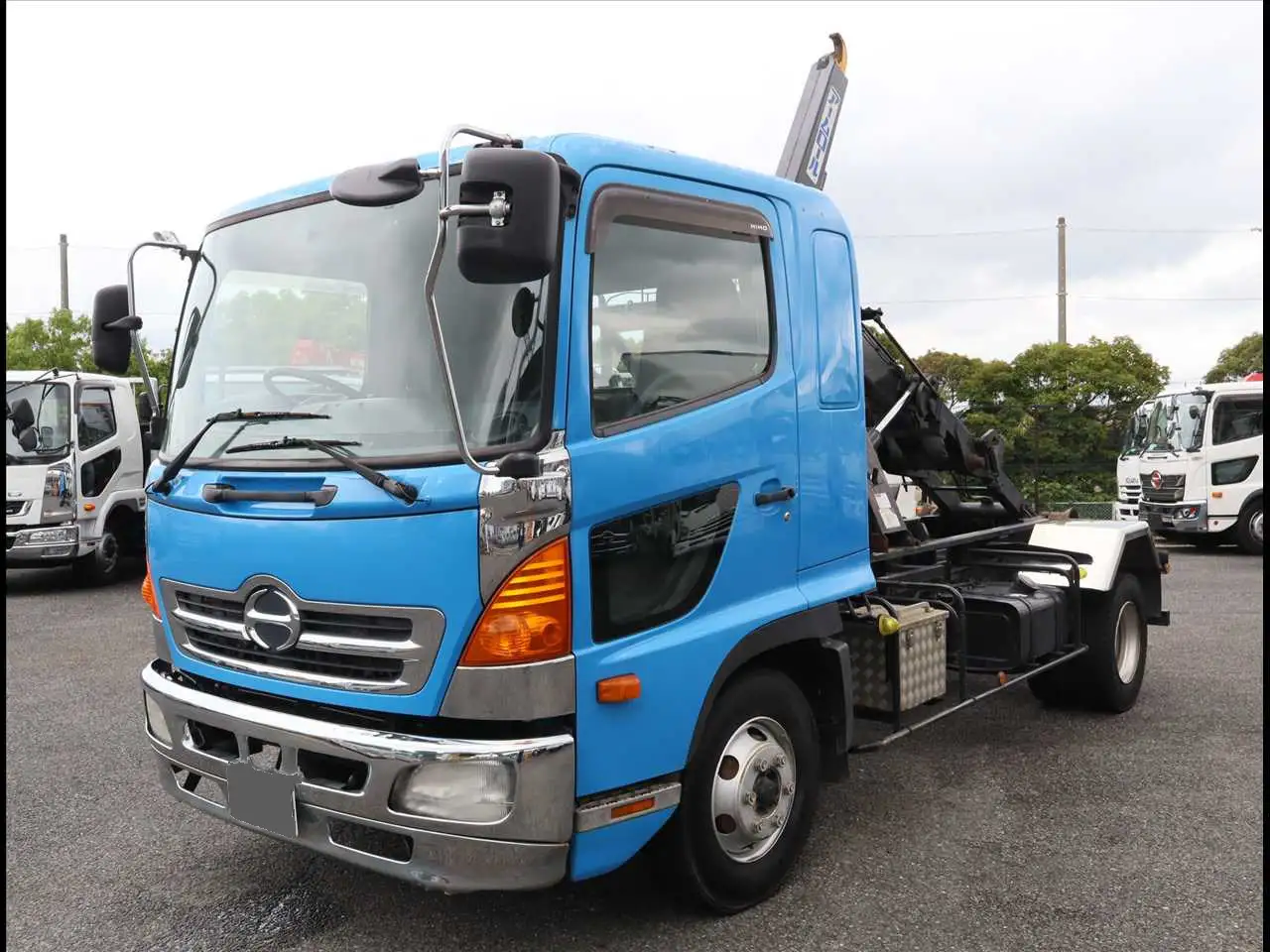 日野 レンジャー 中型/増トン アームロール ツインホイスト BKG-FD7JGYA の中古トラック【車両No.190418】