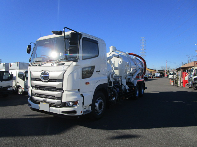 日野 プロフィア 大型 タンク車 汚泥吸引車 QKG-FS1AREA の中古トラック【車両No.176228】