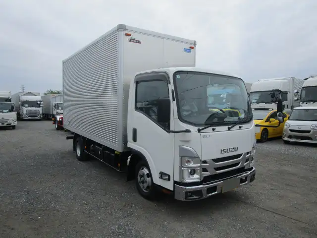 いすゞ エルフ 小型 アルミバン サイドドア 2RG-NLR88ANの中古トラック画像2