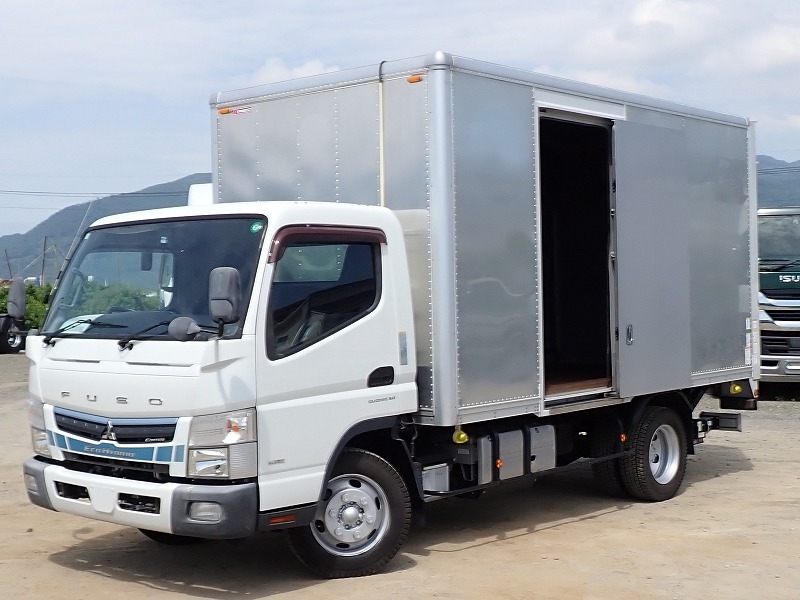 三菱 キャンター 小型 アルミバン パワーゲート SKG-FEB50 の中古トラック【車両No.155312】