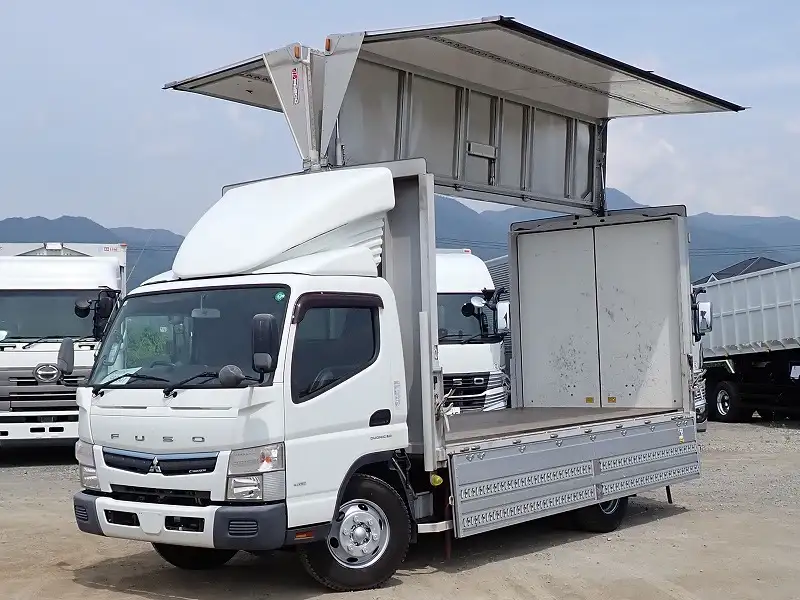 三菱 キャンター 小型 ウイング TPG-FEBS0 H30 の中古トラック【車両No.190527】