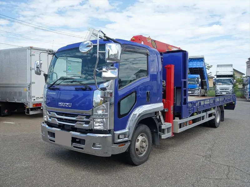 いすゞ フォワード 中型/増トン 車両重機運搬 セルフローダー