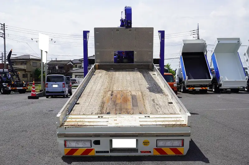三菱 ファイター 中型/増トン 車両重機運搬 4段クレーン ラジコンの中古トラック画像5
