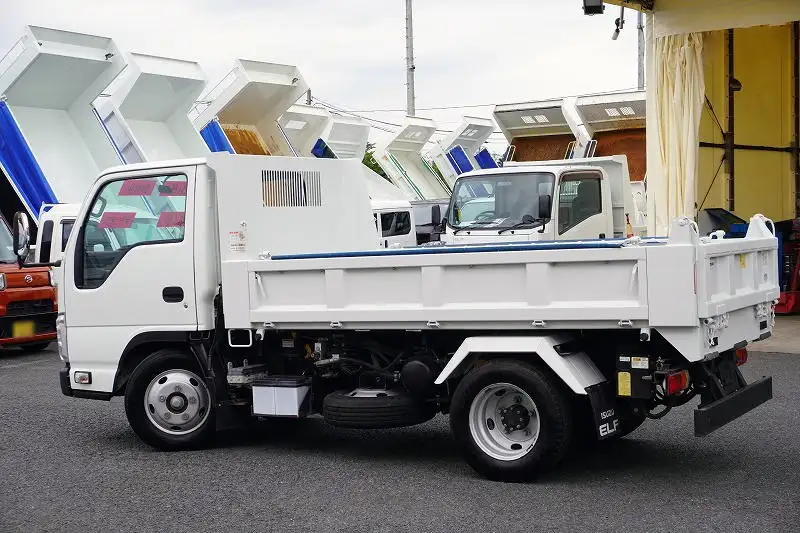いすゞ エルフ 小型 ダンプ ローダー 強化の中古トラック画像4