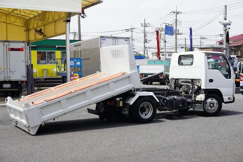 いすゞ エルフ 小型 ダンプ ローダー 強化の中古トラック画像5