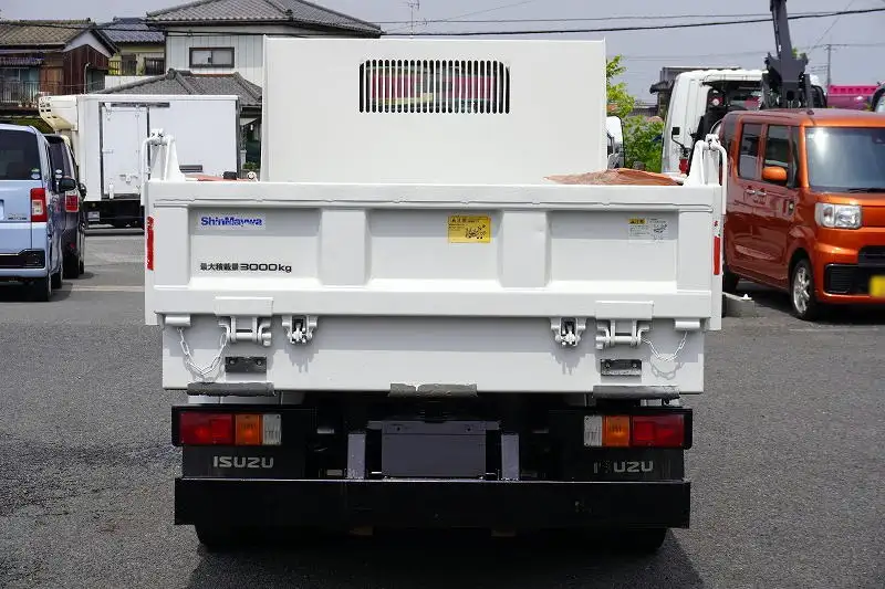 いすゞ エルフ 小型 ダンプ ローダー 強化の中古トラック画像3