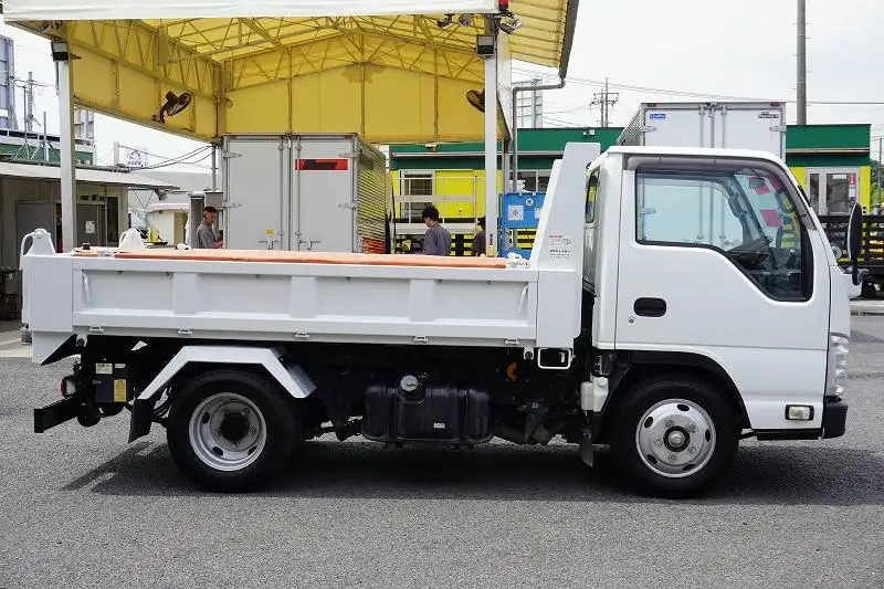 いすゞ エルフ 小型 ダンプ ローダー 強化の中古トラック画像2