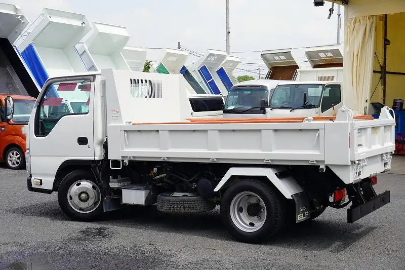 いすゞ エルフ 小型 ダンプ ローダー 強化の中古トラック画像4