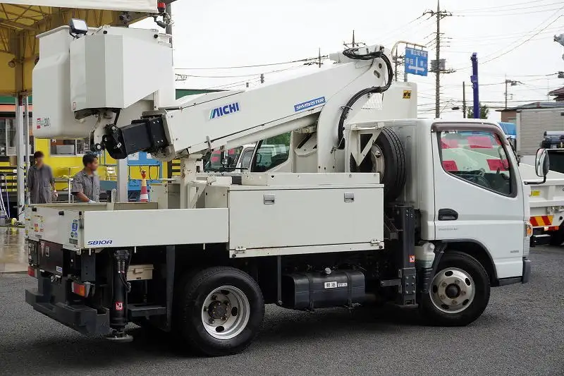 三菱 キャンター 小型 高所・建柱車 高所作業車 TPG-FEA50の中古トラック画像4