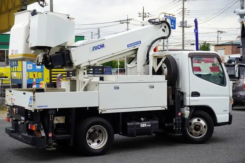 三菱 キャンター 小型 高所・建柱車 高所作業車 電工仕様の中古トラック画像5