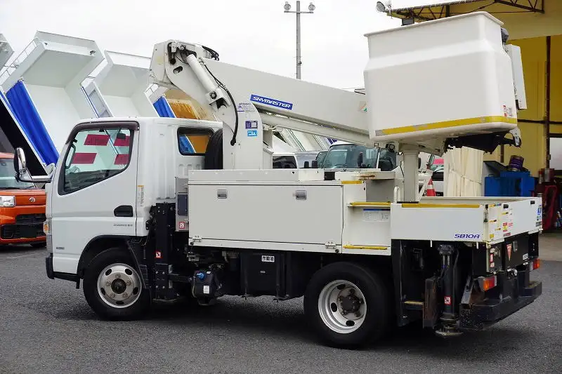 三菱 キャンター 小型 高所・建柱車 高所作業車 電工仕様の中古トラック画像7