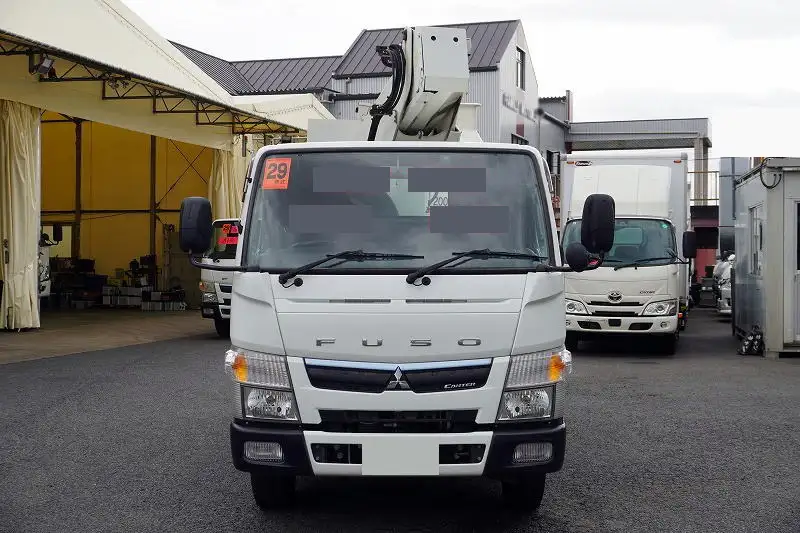 三菱 キャンター 小型 高所・建柱車 高所作業車 電工仕様の中古トラック画像2