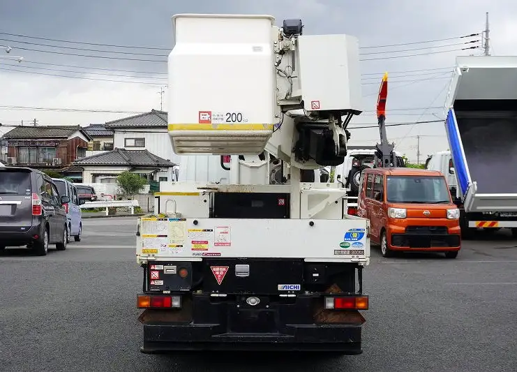 三菱 キャンター 小型 高所・建柱車 高所作業車 電工仕様の中古トラック画像6
