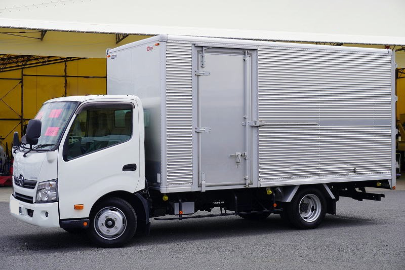 日野 デュトロ 小型 アルミバン パワーゲート サイドドア の中古トラック【車両No.183078】