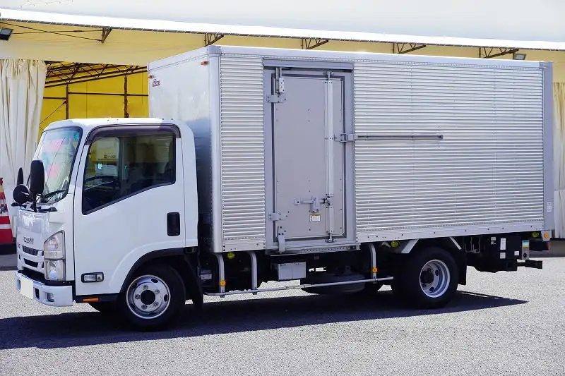 いすゞ エルフ 小型 アルミバン パワーゲート サイドドア の中古トラック【車両No.190502】